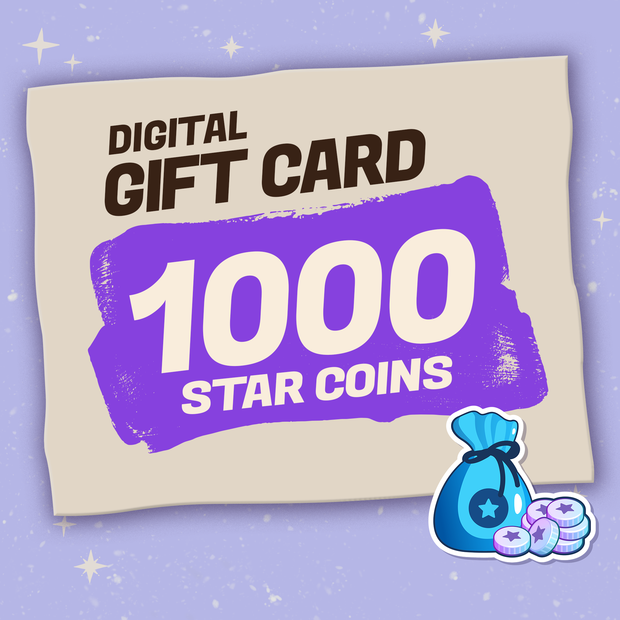 1000 STAR COINS DIGITAL Star Stable Gift Shop