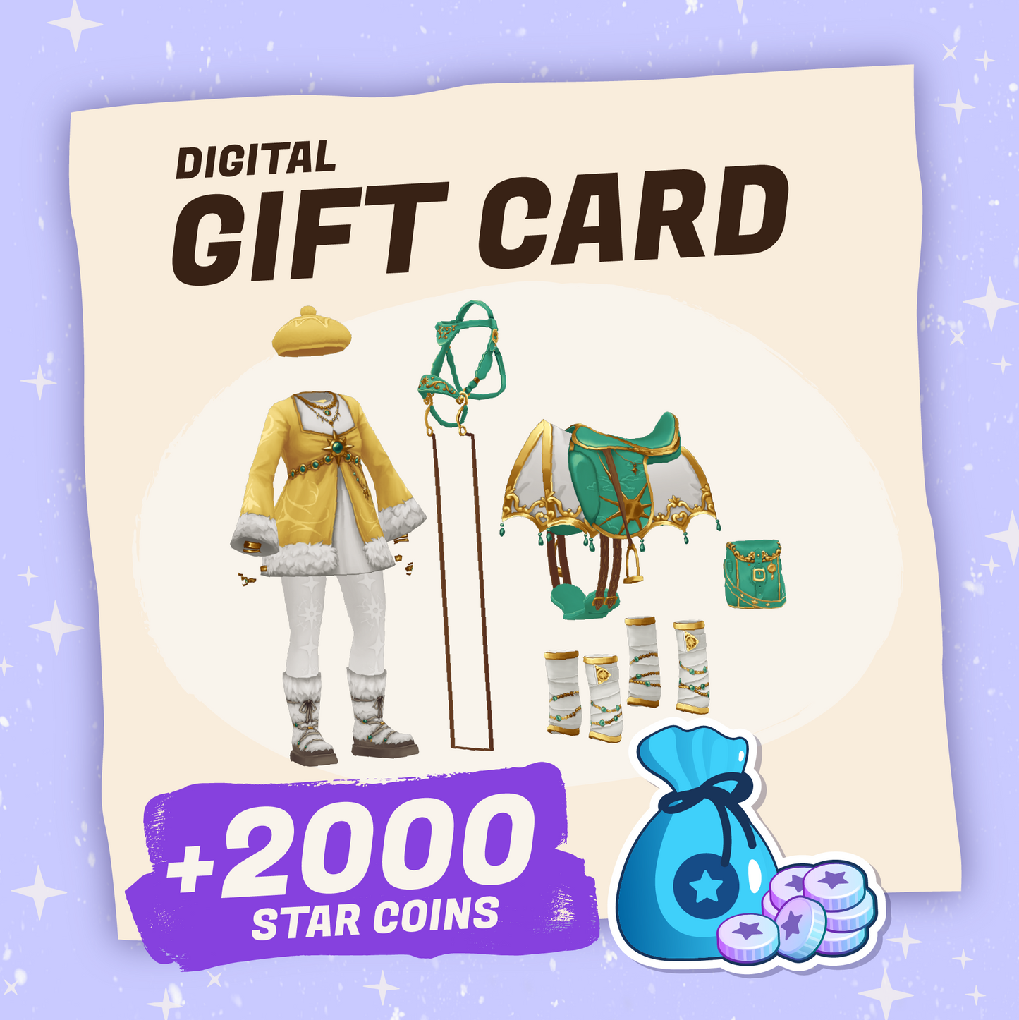 2000 STAR COINS DIGITAL - WINTER BUNDLE